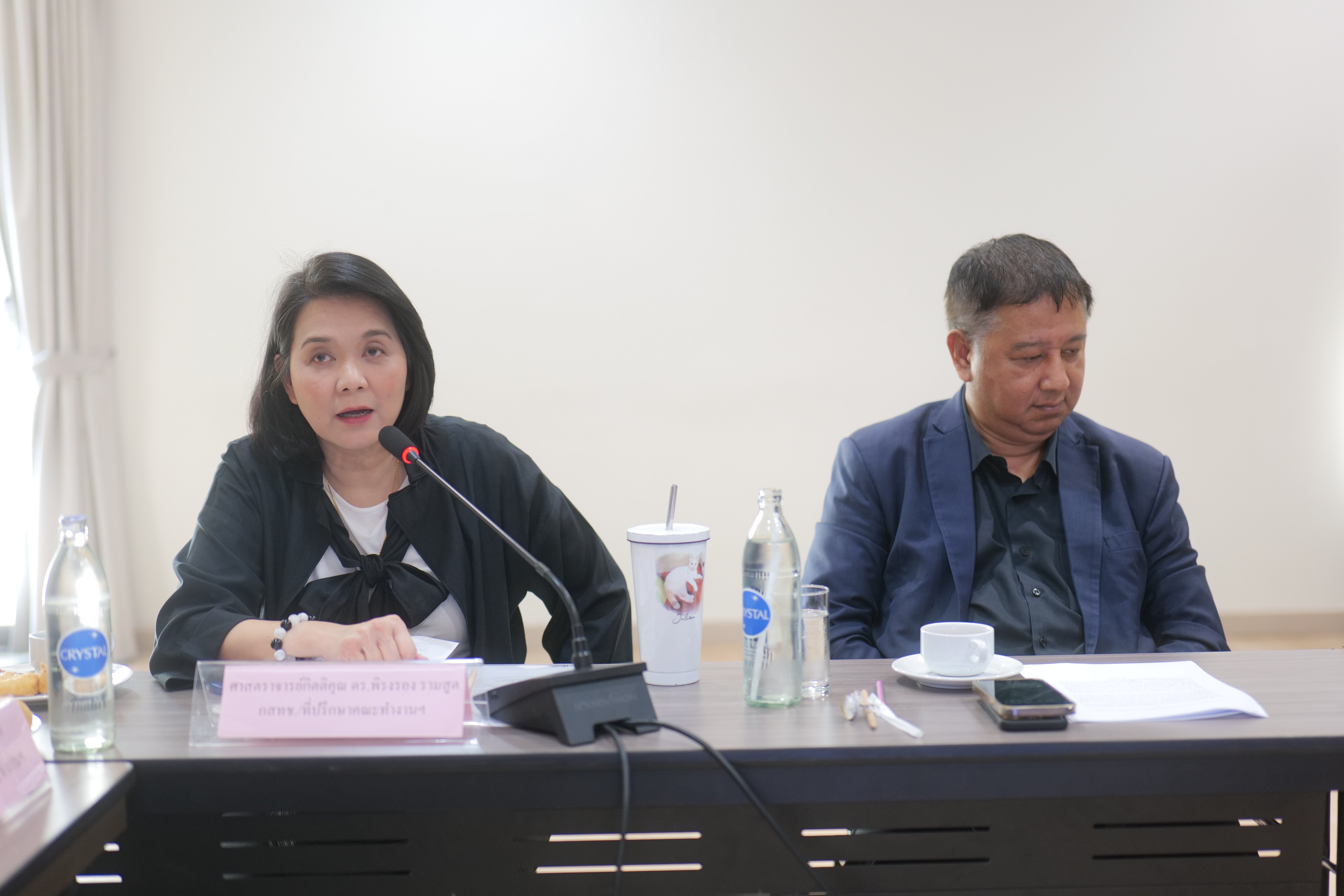 การประชุมรับฟังความคิดเห็นเฉพาะกลุ่ม (Focus Group) ต่อ (ร่าง) แนวปฏิบัติการนำเสนอเนื้อหาที่เกี่ยวกับความสัมพันธ์ระหว่างประเทศในภาวะความขัดแย้ง