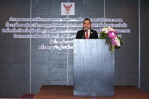 การประชุมทบทวนการใช้งานระบบ BCS กรณีการออกใบอนุญาตตามประกาศ กสทช. เรื่อง หลักเกณฑ์และวิธีการอนุญาตให้ผลิต นำเข้า มีไว้เพื่อจำหน่าย รับติดตั้งเครื่องมือหรืออุปกรณ์ที่สามารถใช้รับหรือแปลงสัญญาณในการรับรายการของกิจการกระจายเสียงหรือกิจการโทรทัศน์แบบบอกรับเป็นสมาชิก พ.ศ. 2555 