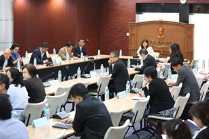 การประชุมเพื่อติดตามการดำเนินการตามเงื่อนไขแนบท้ายใบอนุญาตและประกาศ กสทช. ในประเด็นมาตรฐานทางจริยธรรม จรรยาบรรณ และความรับผิดชอบต่อสังคม