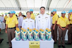 พิธีเจริญพระพุทธมนต์และทำบุญตักบาตรถวายพระราชกุศล เนื่องในโอกาสวันเฉลิมพระชนมพรรษา สมเด็จพระนางเจ้าสิริกิติ์ พระบรมราชินีนาถ พระบรมราชชนนีพันปีหลวง 