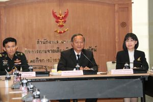 การประชุม เรื่อง การนำเสนอข่าวสารหรือเนื้อหารายการที่เกี่ยวข้องกับอาชญากรรม หรือที่มีผลกระทบต่อสาธารณะและความมั่นคงของรัฐ