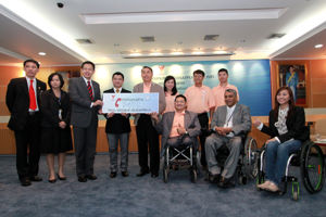 พิธีมอบหมายเลขโทรคมนาคมพิเศษ 4 หลัก สายด่วนคนพิการ 1479