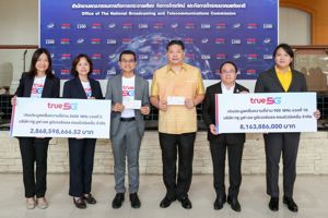 TUC ชำระเงินค่าประมูลคลื่นความถี่ ย่าน 2600 MHz งวดที่ 2 เป็นจำนวน 2,868,598,666.52 บาท และค่าประมูลย่าน 900 MHz งวดสุดท้าย จำนวน 8,163,886,000 บาท